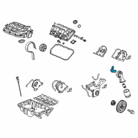 OEM 2020 Acura MDX Gasket, Oil Filter Base Diagram - 15302-5G0-A00