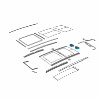 OEM 2022 Jeep Renegade Motor-SUNROOF Diagram - 68462579AA