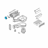 OEM 2006 Kia Amanti Inlet Actuator Motor Assembly Diagram - 971103B000