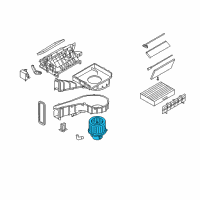 OEM Kia Amanti Motor & Wheel Assembly-Blower Diagram - 971123F000