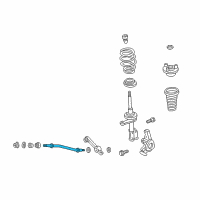 OEM 2001 Chrysler LHS STRUT-Lower Control Arm Diagram - 4782060AB