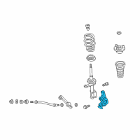 OEM 2002 Chrysler Concorde Front Steering Knuckle Diagram - 4782125AC