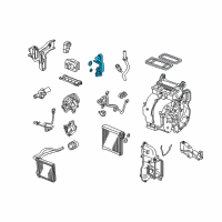 OEM 2014 Honda Insight Pipe Assy. Diagram - 80216-TM8-003