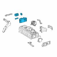 OEM 2018 Toyota Mirai Junction Block Diagram - G92Z0-33031