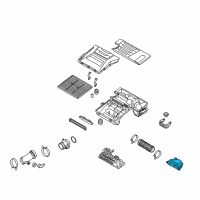 OEM 2017 Hyundai Ioniq Duct Assembly-Air Diagram - 28210-G2100