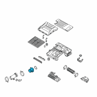 OEM 2022 Kia Niro EV Sensor Assembly-Air Flow Diagram - 2816403000