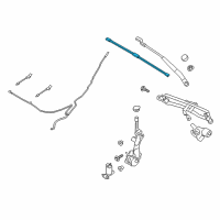 OEM 2020 Ford EcoSport Front Blade Diagram - GN1Z-17528-F