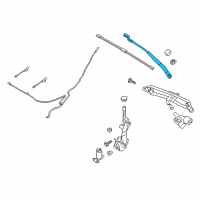 OEM Ford EcoSport Wiper Arm Diagram - GN1Z-17526-B