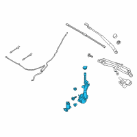 OEM 2020 Ford EcoSport Reservoir Assembly Diagram - GN1Z-17618-B