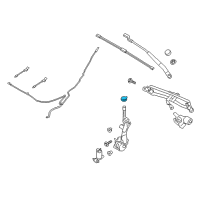 OEM Ford EcoSport Reservoir Cap Diagram - GN1Z-17632-A