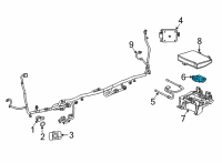 OEM 2021 Cadillac XT5 Module Diagram - 42581710