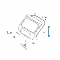 OEM Kia Rio Stay-DAMPER, RH Diagram - 0K34C62620D