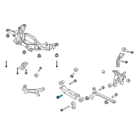 OEM 2008 Ford Taurus X Lower Control Arm Bolt Diagram - -W708739-S439