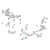 OEM 2008 Ford Taurus X Lower Control Arm Bolt Diagram - -W709720-S439