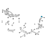 OEM Ford Taurus X Trailing Arm Rear Bushing Diagram - 8G1Z-5K792-B