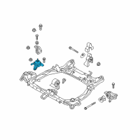 OEM 2011 Hyundai Sonata Bracket Assembly-Engine Mounting Diagram - 21810-3R400