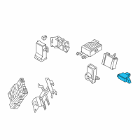 OEM Lincoln Continental Module Diagram - HU5Z-14G490-B