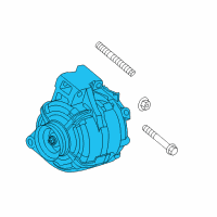 OEM Chevrolet Captiva Sport Alternator Diagram - 13597235