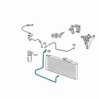 OEM 2008 Dodge Ram 3500 A/C LIQUID Diagram - 55056020AG