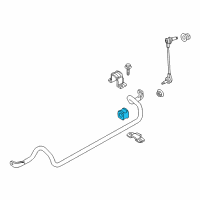 OEM Lincoln MKT Bushings Diagram - AA8Z-5484-A