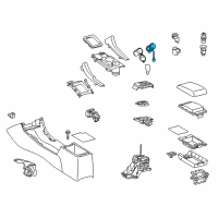 OEM 2007 Scion tC Power Outlet Diagram - 85530-28020