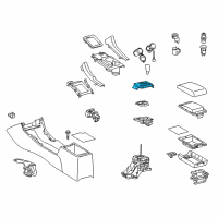 OEM 2010 Scion tC Shift Indicator Diagram - 35907-21030-B0