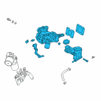 OEM Hyundai Integrated Brake ACTUATION Uni Diagram - 58500-E6090