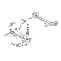 OEM Pontiac Aztek Bolt/Screw-Rear Axle Control Arm Diagram - 10270104