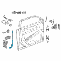 OEM Chrysler Cable-Outside Handle Diagram - 68359614AC