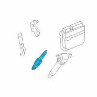 OEM Lexus GS430 Spark Plug Diagram - 90080-91180