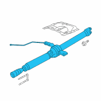 OEM Mercury Mariner Drive Shaft Assembly Diagram - 7M6Z-4R602-A