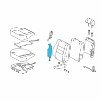 OEM Toyota Tundra Heater Element Diagram - 87510-34020