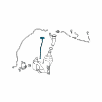 OEM 2012 Acura TSX Cap Unit, Mouth Diagram - 76802-TP1-A01