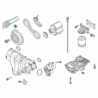 OEM 2012 Ford Transit Connect Oil Tube Gasket Diagram - 1S7G-6625-AA
