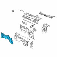 OEM Ford Explorer Insulator Diagram - 2L2Z7801588AA