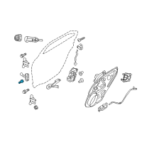 OEM 2009 Lincoln MKS Check Arm Bolt Diagram - -W713778-S900