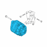 OEM 2014 Hyundai Genesis Generator Assembly Diagram - 37300-3C200