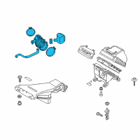 OEM 2020 Kia Cadenza Hose Assembly-Air Intake Diagram - 28140F6500