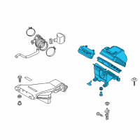 OEM 2017 Kia Cadenza Cleaner Assembly-Air Diagram - 28110F6200