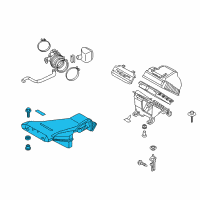 OEM Kia Cadenza Duct Assembly-Air Diagram - 28210F6200