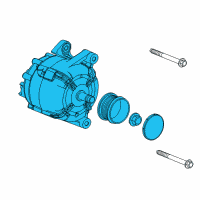 OEM Buick Encore Alternator Diagram - 13597226