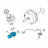 OEM 2020 Ram ProMaster City Brake Master Cylinder Diagram - 68269712AA