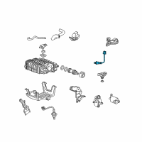 OEM 2012 Honda Crosstour Sensor, Oxygen Diagram - 36532-5J0-A01