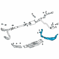 OEM Ram 1500 Shield-Heat Diagram - 68269474AB