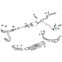 OEM Ram ISOLATOR-Exhaust Support Diagram - 68519121AA