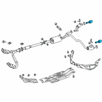 OEM 2021 Ram 1500 Pipe-TAILPIPE Diagram - 68284731AA