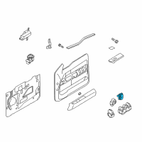 OEM 2014 Ford F-250 Super Duty Memory Switch Diagram - BC3Z-14776-AA