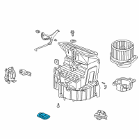 OEM Honda Odyssey Resistor, Blower Diagram - 79330-S84-505