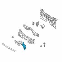 OEM 2005 BMW X5 Sound Insulating.Dash Panel Engine Room L. Diagram - 51-48-8-402-147