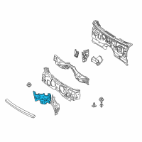 OEM 2005 BMW X5 Sound Insulating.Dash Panel Engine Room R. Diagram - 51-48-8-402-148